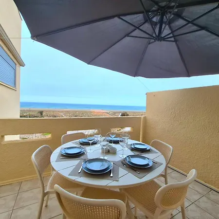 Duplex 6 Pers - Vue Mer & Acces Plage - 2 Terrasses Leucate
